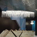 Axyaa Tassel Chain LED Chandelier for Modern Style Living Room & Bedroom
