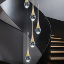 Axyaa Modern LED Pendant Light Chandeliers for Living and Dining Room