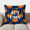 Axyaa Autumn Pumpkins Pattern Pillow Cover for Sofa Bedroom Car