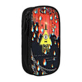 Axyaa Bill Cipher Pencil Case: Kids Stationery School Supplies Pen Box - Large Storage Bag