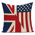 Axyaa British Flag Soldiers Pillow Cover - London England Theme