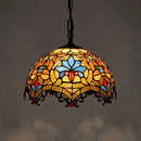 Axyaa French Glass Retro Restaurant Lamp - Japanese Bar Tea Room Pendant