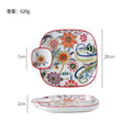 Axyaa Dumpling Plate Set: Dumplings with Vinegar Plate, French Fries, Breakfast & Butterfly Plate