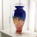 Axyaa Glass Vase: Artistic High-End Table Decoration