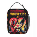 Axyaa Insulated Lunch Bag Cooler for Travel - Deadpool & Wolverine Theme