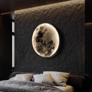 Axyaa Moon Wall Light - Artistic Ceiling & Bedside Lamp for Living Room & Aisles