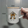 Axyaa Cartoon Ceramics Mug: Cute Coffee Milk Tea Cup Drinkware Gift
