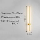 Axyaa Nordic Modern Luxury Wall Lamp for Living Room Bedroom Decor