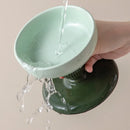 Axyaa Ceramic Pet Bowl: Neck-Friendly Design, Anti-Tipping Base, Promotes Healthy Digestion.