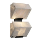 Axyaa Marble Copper Wall Lamp for Modern Bedroom, Living Room, Restaurant, Hotel LED Lighting