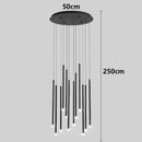 Axyaa Modern LED Chandeliers for Dining Room Pendant Lights - Indoor Ceiling Hanging Lamps