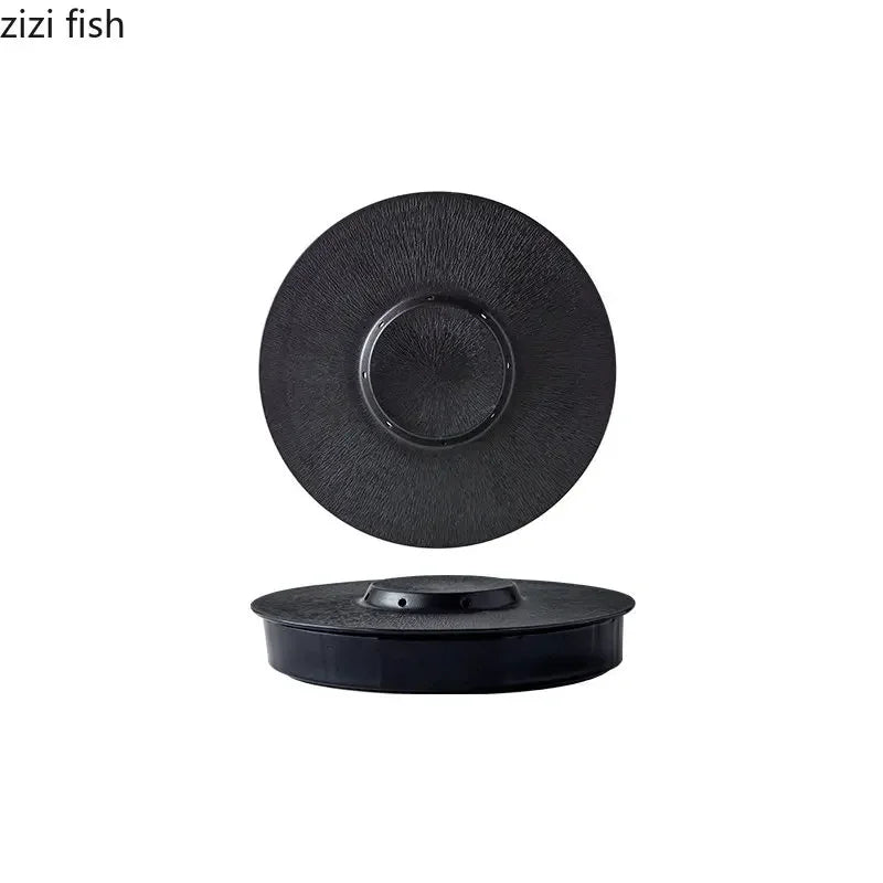 Axya Ceramic Solid Color Sushi Plate Set of 4