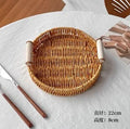 Axyaa Fruit & Snack Assortment in Woven Basket