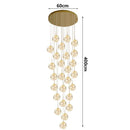 Axyaa Nordic Stair Chandelier Pendant Lights for Living, Bedroom, and Dining Room