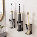 Axyaa Wall-Mounted Toothbrush Holder & Storage Shelf