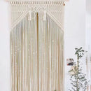 Axyaa Macrame Rope Curtain Living Room Wall Hanging Wedding Decor