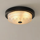 Axyaa LED Ceiling Light with White Frosted Glass Shade for Home Decor