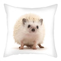 Hedgehog Print Pillow Cover for Home Sofa Decor 45X45cm - Axyaa