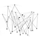 Axyaa Industrial Spider Web G9 Linear LED Pendant Light for Home Decor