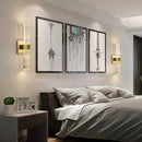 Axyaa Gold Modern Wall Lamp for Home Bedroom Living Room 10W