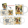 Axyaa 3D Custom Dog Portrait Mug - Perfect Gift for Dog Moms