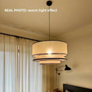 Axyaa Nordic Wabi Sabi Pendant Lamps Chandelier LED Hang Light Luminaire