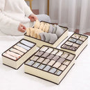 Axyaa Foldable Underwear Sock Bra Storage Box Wardrobe Organizer