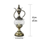 Axyaa Handmade Turkish Table Lamp Plain Light LED Night Lamp for Bedroom