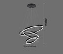 Axyaa Nordic Stair Chandelier, Living Room Bedroom Dining Room Pendant Lights, Ceiling Light