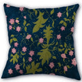 Axyaa Peach Leather Velvet Pillow Case Set - William Morris Design