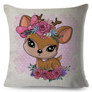 Axyaa Nordic Animal Cushion Cover - 45x45cm