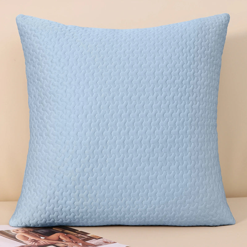 Axyaa Three-Leaf Clover Pillow Cover: Breathable, Dust Protection, Cute Design