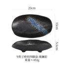 Axyaa Special-shaped Plate Set for Sushi, Sashimi, Sea Urchin, Hot Pot, BBQ