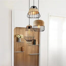 Axyaa Hemp Rope Weave Pendant Lights - Modern LED Living Room Dining Decor