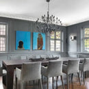 Axyaa Modern Italian Pendant Ceiling Chandelier for Kitchen Living Room