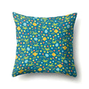 Axyaa Colorful Candy Flower Succulent Plants Printed Pillow Case for Couch Sofa Bed