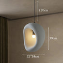 Axyaa Modern Stair Chandelier Pendant Light - LED Ceiling Lamp for Living Room