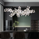Axyaa Crystal Spherical Pendant Light: Modern Luxury Dining Room & Living Room Artistic Decoration