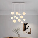 Axyaa Modern LED Pendant Light Chandeliers for Living Room and Dining Room Lighting