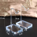 Acrylic Jewelry Bracelet Display Stand by Axyaa - Transparent Holder Rack for Beads & Pendants