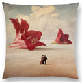 Axyaa Elegant Swan Moon Night Cushion Cover 45*45cm