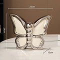 Axyaa Butterfly Ceramic Vase for Home Decoration and Flower Arrangement