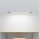 Axyaa Brass Pendant Light: Modern Minimalist Dining Table Lamp