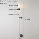 Axyaa Modern LED Wall Lamp for Minimalist Living Room and Bedroom