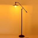 Axyaa Metallic LED Floor Lamp - Modern Retro Style Lighting for Living Room Bedroom