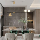 Axyaa Nordic Black Gold LED Chandelier for Home and Hospitality Lighting