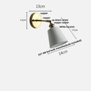 Axyaa Ceramic LED Wall Sconce with Pull Chain Switch, Globe White Design