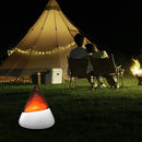 Axyaa LED Iceberg Touch Night Light: USB Rechargeable RGB Ambient Outdoor Lamp