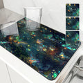 Axyaa Dream Forest Absorbent Drying Mat - Anti Slip Table Decoration Mats