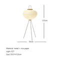 Nordic Retro Handmade Xuan Paper Floor Lamp LED Light for Axyaa Brand